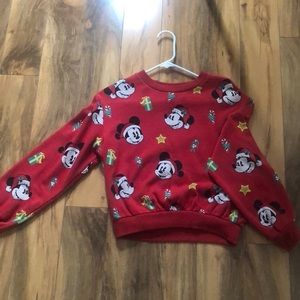 Mickey Mouse Christmas sweatshirt